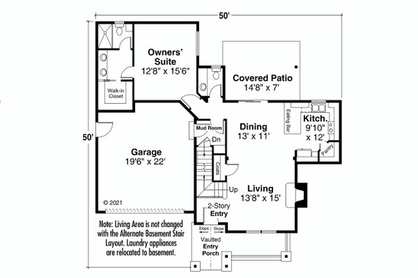 House Blueprint - Country Floor Plan - Other Floor Plan #124-1215