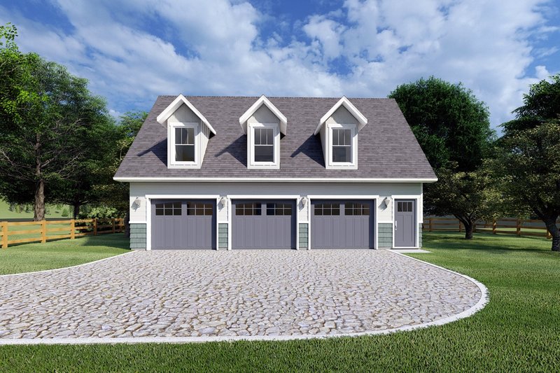 Dream House Plan - Traditional Exterior - Front Elevation Plan #126-162