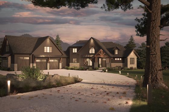 Exterior - Outdoor Living for Craftsman House Plan #1086-5 - 4 bed, 3.5 bath