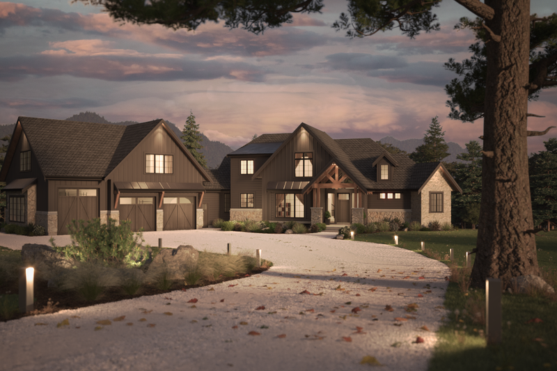 House Plan Design - Exterior - Outdoor Living for Craftsman House Plan #1086-5 - 4 bed, 3.5 bath