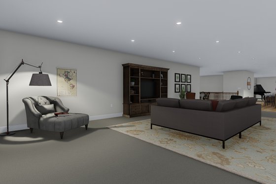 Interior - Family Room 2 for Barndominium House Plan #1060-83 - 3 bed, 3 bath