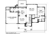 Craftsman Style House Plan - 4 Beds 3.5 Baths 2486 Sq/Ft Plan #70-1249 