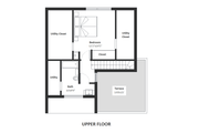 Modern Style House Plan - 3 Beds 2 Baths 1426 Sq/Ft Plan #542-13 