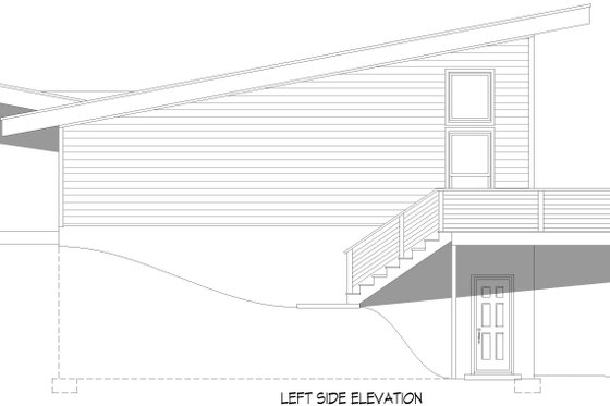 Exterior - Other Elevation for Contemporary House Plan #932-798 - 1 bed, 2 bath