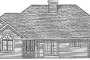 Traditional Style House Plan - 3 Beds 2.5 Baths 1785 Sq/Ft Plan #70-199 