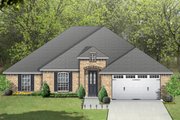 Traditional Style House Plan - 3 Beds 2.5 Baths 2300 Sq/Ft Plan #84-605 