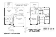 Farmhouse Style House Plan - 3 Beds 2 Baths 1516 Sq/Ft Plan #1100-36 