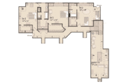 European Style House Plan - 4 Beds 3.5 Baths 4750 Sq/Ft Plan #36-246 