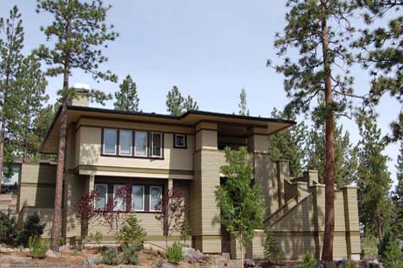 House Blueprint - Photo 3 for Prairie House Plan #434-20 - 4 bed, 3 bath