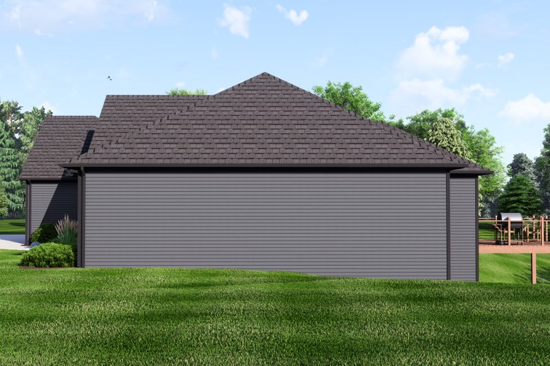 House Blueprint - Exterior - Other Elevation 2 for Country House Plan #1064-286 - 3 bed, 2.5 bath