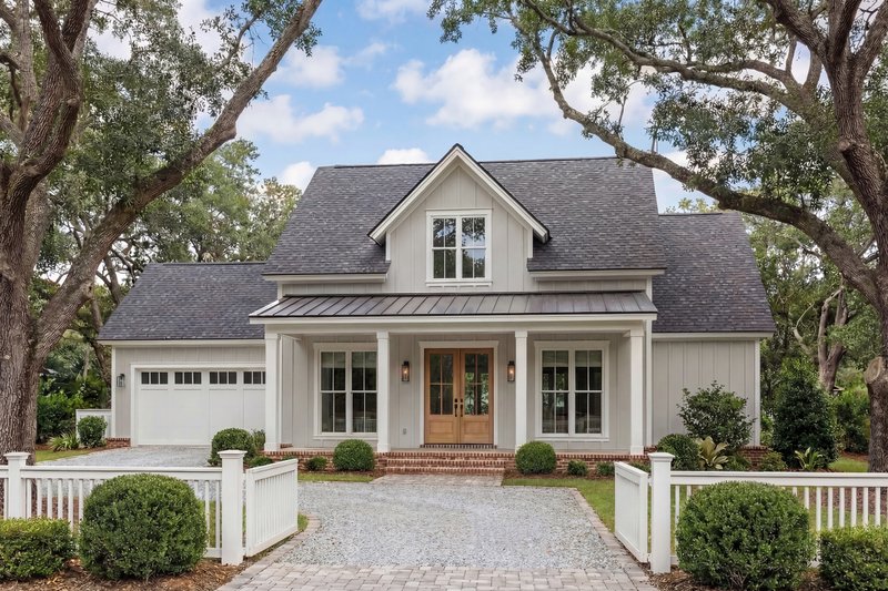 House Plan Design - Exterior - Front Elevation 5 for Farmhouse House Plan #430-318 - 3 bed, 2 bath