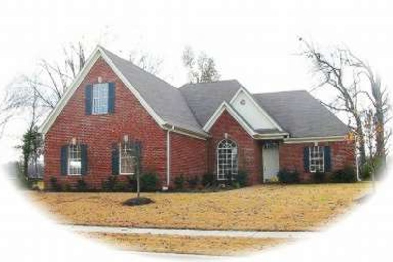 Exterior - Front Elevation 2 for Traditional House Plan #81-805 - 3 bed, 2 bath