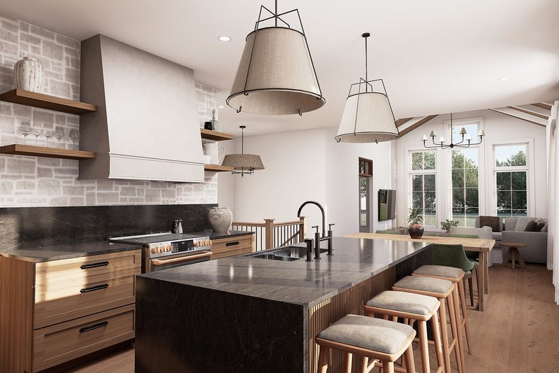House Plan Design - Interior - Kitchen for Traditional House Plan #23-786 - 2 bed, 1 bath
