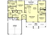 Farmhouse Style House Plan - 3 Beds 2.5 Baths 1793 Sq/Ft Plan #430-356 