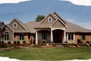 Craftsman Style House Plan - 4 Beds 3.5 Baths 3171 Sq/Ft Plan #46-114 