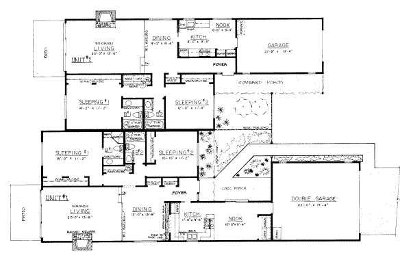 Traditional Floor Plan - Main Floor Plan #303-282