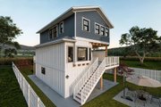 Craftsman Style House Plan - 3 Beds 2.5 Baths 1562 Sq/Ft Plan #1101-39 