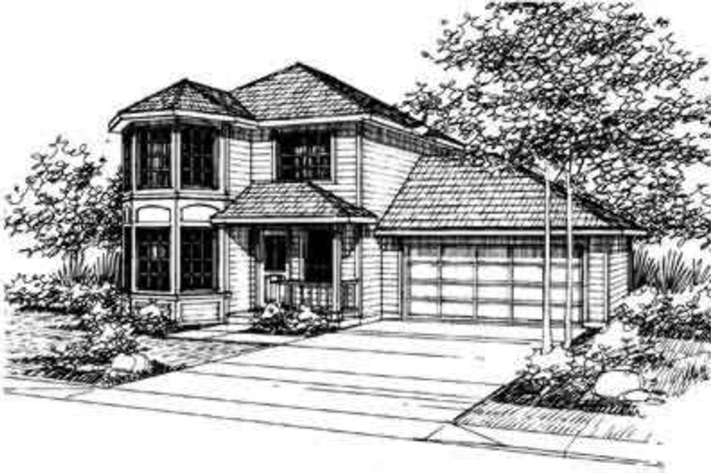 Home Plan - Exterior - Front Elevation Plan #124-316