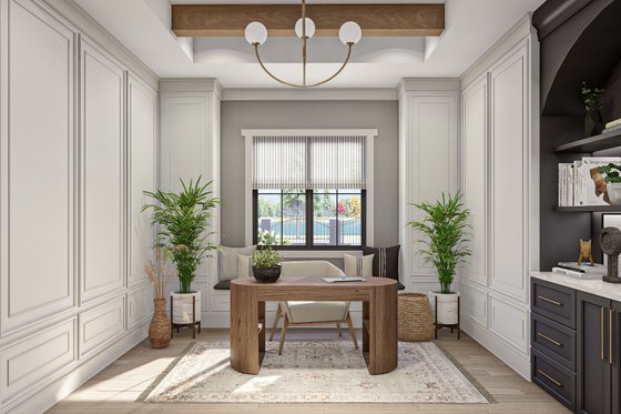 Interior - Other for Traditional House Plan #455-557 - 5 bed, 3.5 bath