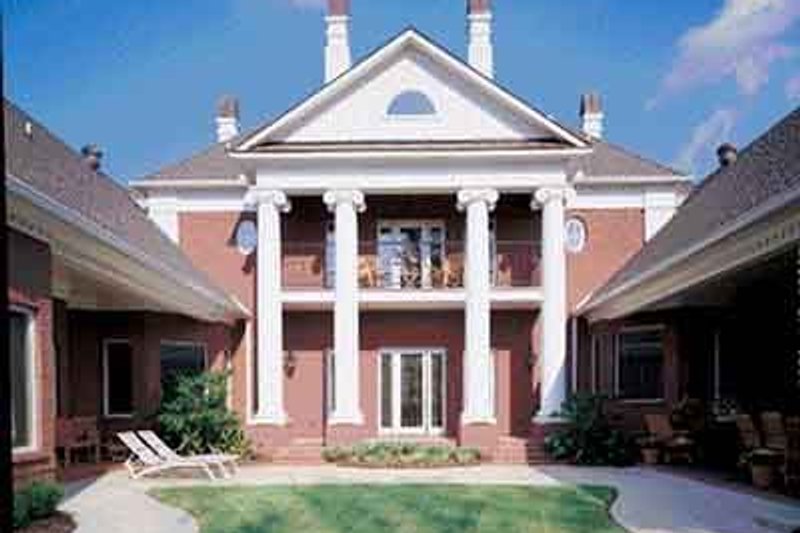 Home Plan - Exterior - Rear Elevation for Southern House Plan #45-176 - 4 bed, 5 bath