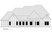 Country Style House Plan - 4 Beds 5.5 Baths 4698 Sq/Ft Plan #1081-45 Exterior 