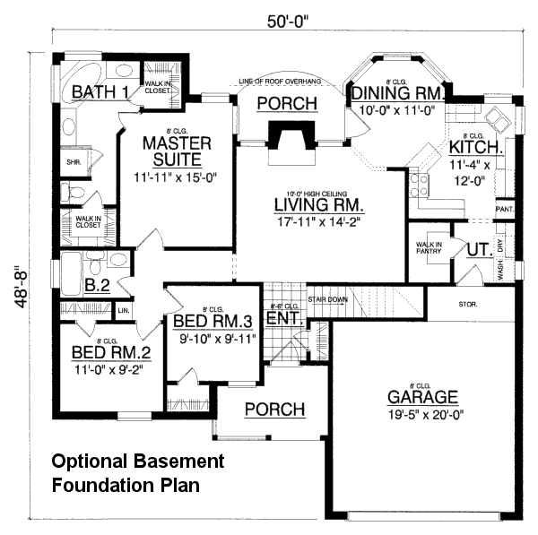 House Plan Design - Traditional Floor Plan - Other Floor Plan #40-404
