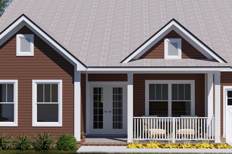 House Blueprint - Exterior - Other Elevation for Cottage House Plan #513-2362 - 4 bed, 2.5 bath