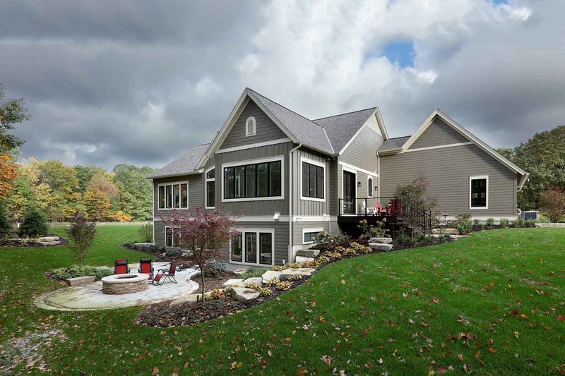 Architectural House Design - Exterior - Rear Elevation 1 for Craftsman House Plan #928-318 - 3 bed, 3.5 bath