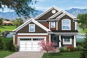 Craftsman Style House Plan - 3 Beds 2.5 Baths 1612 Sq/Ft Plan #70-1043 