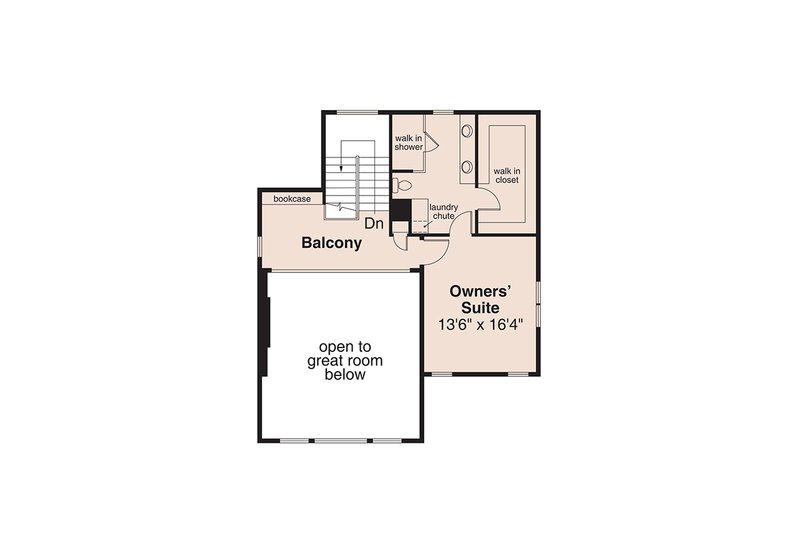 House Design - Floor Plan - Upper Floor for Contemporary House Plan #124-1389 - 5 bed, 4.5 bath