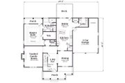 Craftsman Style House Plan - 4 Beds 2.5 Baths 2798 Sq/Ft Plan #419-137 