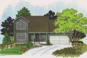 Traditional Style House Plan - 3 Beds 2 Baths 1446 Sq/Ft Plan #308-142 