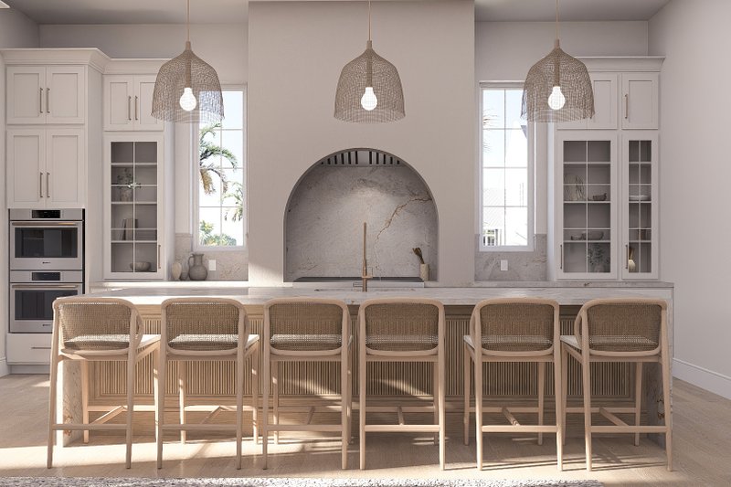 House Blueprint - Interior - Kitchen for Beach House Plan #455-757 - 3 bed, 2.5 bath