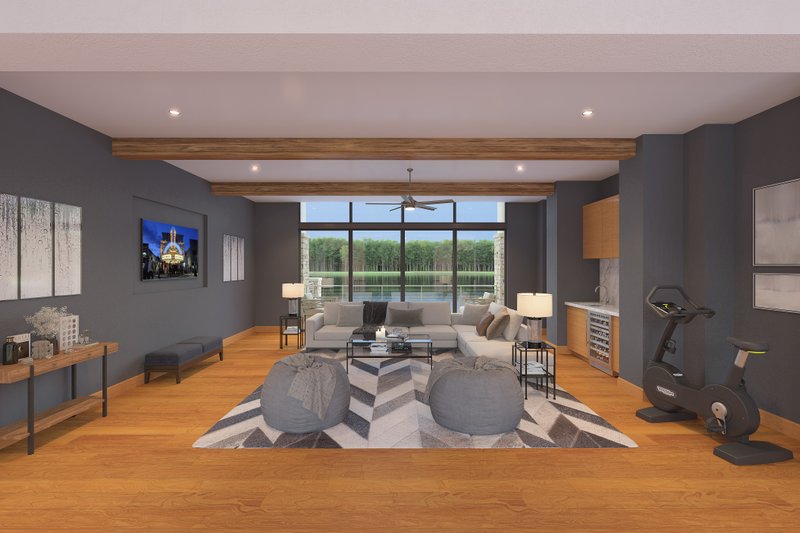 House Blueprint - Interior - Other 2 for Contemporary House Plan #930-544 - 4 bed, 5 bath