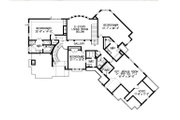 European Style House Plan - 4 Beds 4.5 Baths 4991 Sq/Ft Plan #54-425 
