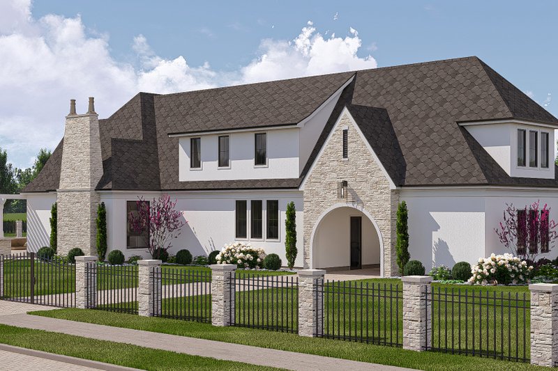 Home Plan - Exterior - Other Elevation 8 for Cottage House Plan #455-562 - 3 bed, 3.5 bath