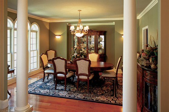Interior - Dining Room for European House Plan #927-27 - 5 bed, 4.5 bath