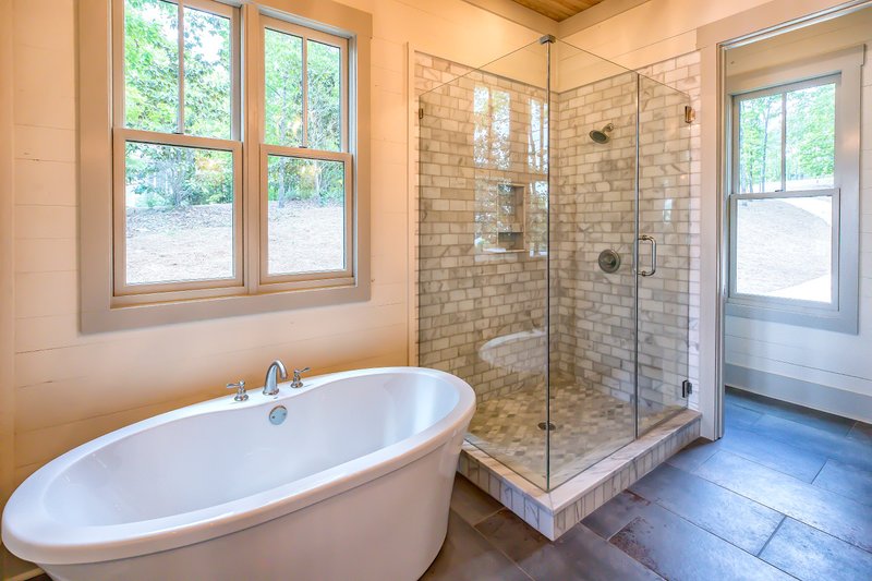 Home Plan - Interior - Master Bathroom 1 for Traditional House Plan #63-412 - 5 bed, 4 bath