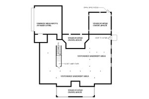 Floor Plan - Other Floor 1 for Country House Plan #45-147 - 3 bed, 2.5 bath