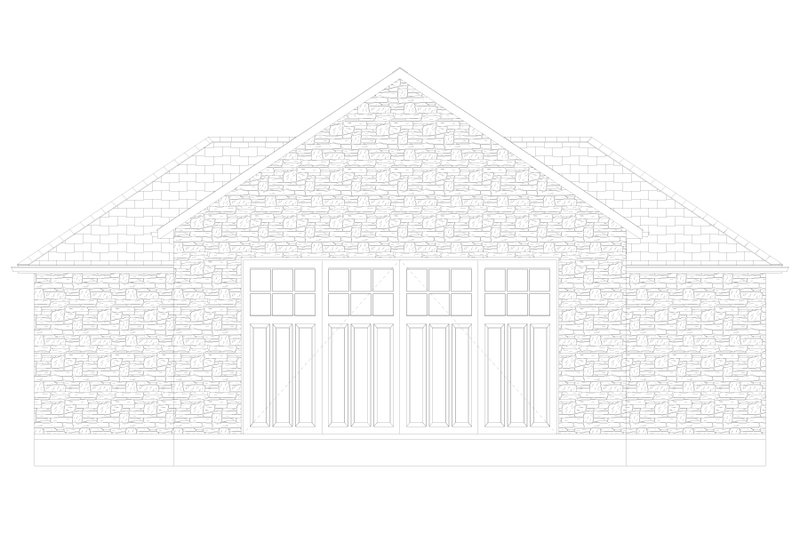Home Plan - Exterior - Front Elevation 5 for European House Plan #1060-166, 1 bath