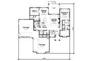 Craftsman Style House Plan - 4 Beds 4 Baths 3918 Sq/Ft Plan #20-2369 