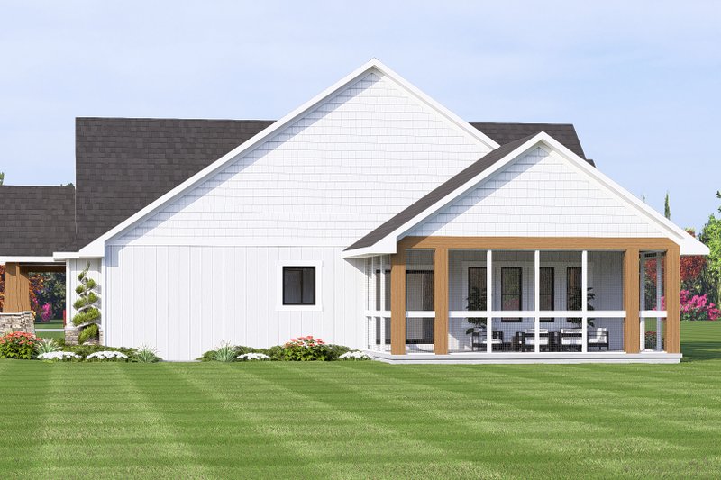 Dream House Plan - Exterior - Other Elevation 1 for Contemporary House Plan #1064-477 - 2 bed, 2.5 bath