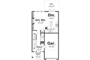Victorian Style House Plan - 3 Beds 2.5 Baths 1583 Sq/Ft Plan #455-462 