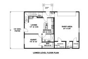 Barndominium Style House Plan - 4 Beds 4.5 Baths 2972 Sq/Ft Plan #117-1018 