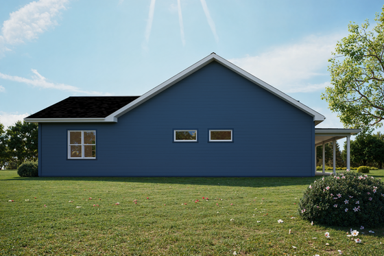 Exterior - Other Elevation for Farmhouse House Plan #1112-21 - 3 bed, 3.5 bath