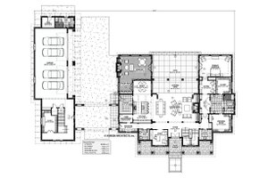 Floor Plan - Main Floor for Farmhouse House Plan #928-383 - 4 bed, 4.5 bath