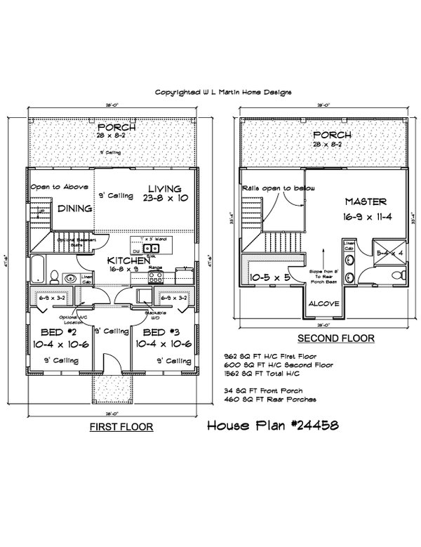 Modern Floor Plan - Main Floor Plan #513-2249