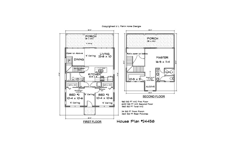 Home Plan - Floor Plan - Main Floor 1 for Modern House Plan #513-2249 - 3 bed, 2 bath