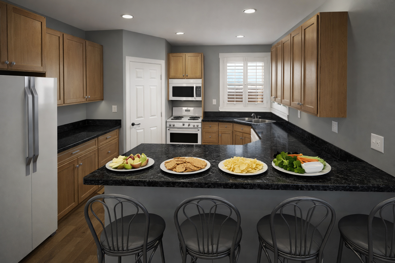 House Blueprint - Interior - Kitchen for Ranch House Plan #1060-439 - 3 bed, 2.5 bath