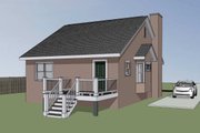 Ranch Style House Plan - 3 Beds 2.5 Baths 1151 Sq/Ft Plan #79-331 